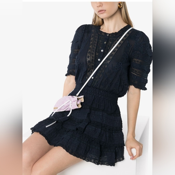 Loveshackfancy quincy dress black size S/2. - Picture 7 of 7